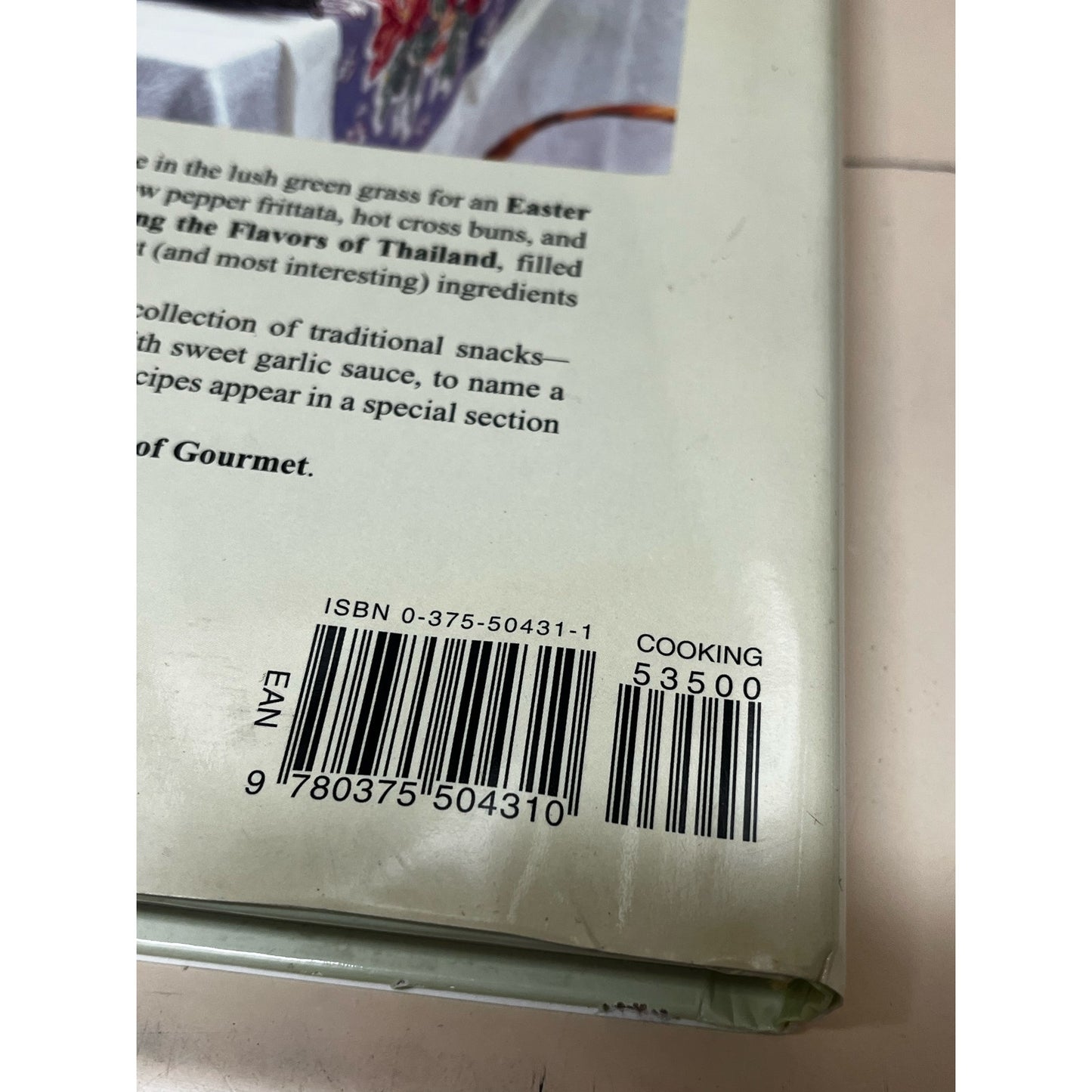 The Best of Gourmet: Featuring the Flavors of Thailand Hardcover Book