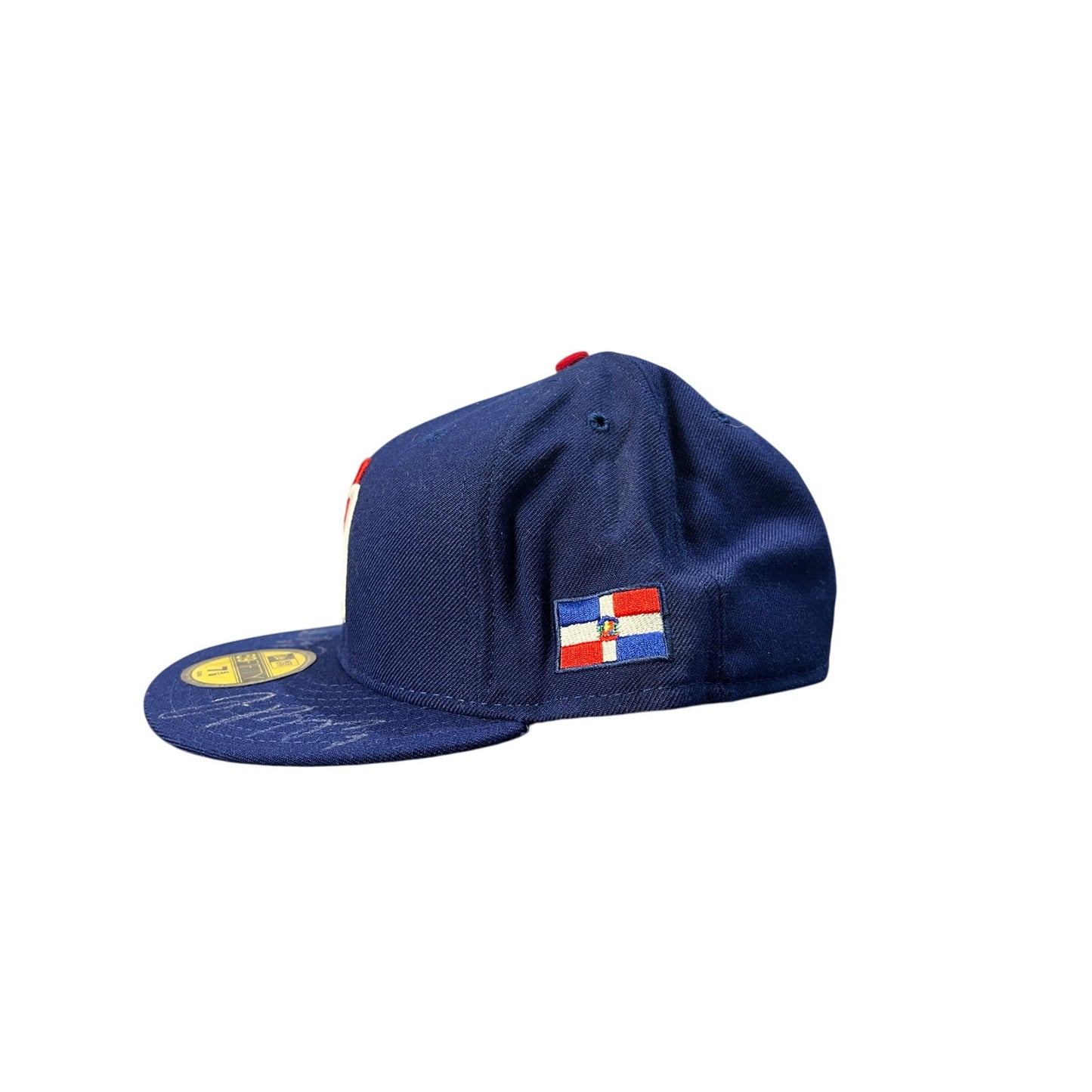 Autographed New Era Hat Size 7 5/8 Royal & Blue Sign By Robinson Canó