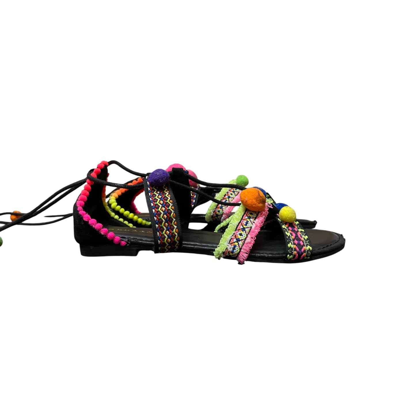 Bamboo Inspire -51 Sandal Women’s Black Size 8