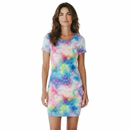 SHEIN multi-color tie-dye dress Size Medium