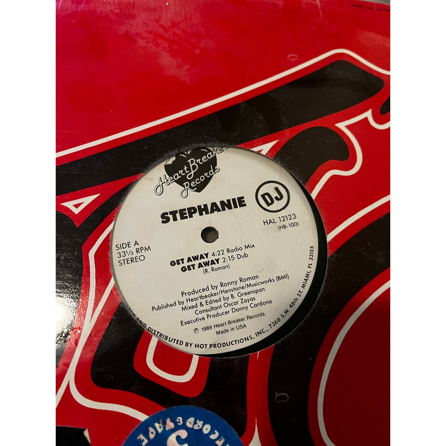 Heart breaker Records Stephanie Get Away