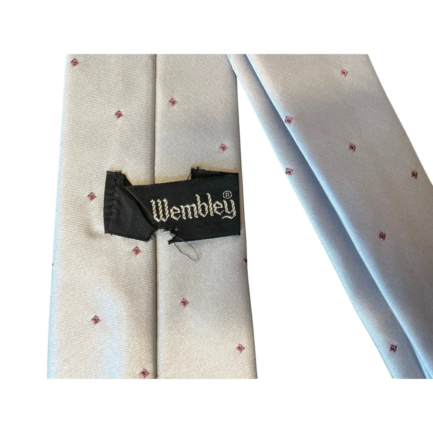 Wembley Men’s Sliver Tie’s In Good Condition
