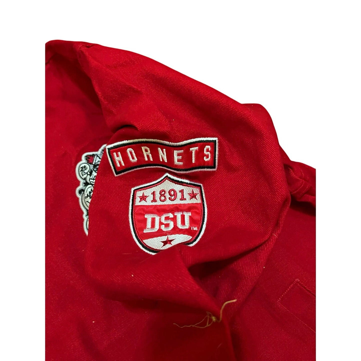 Big Boy HeadGear Red & White Hornets Jacket