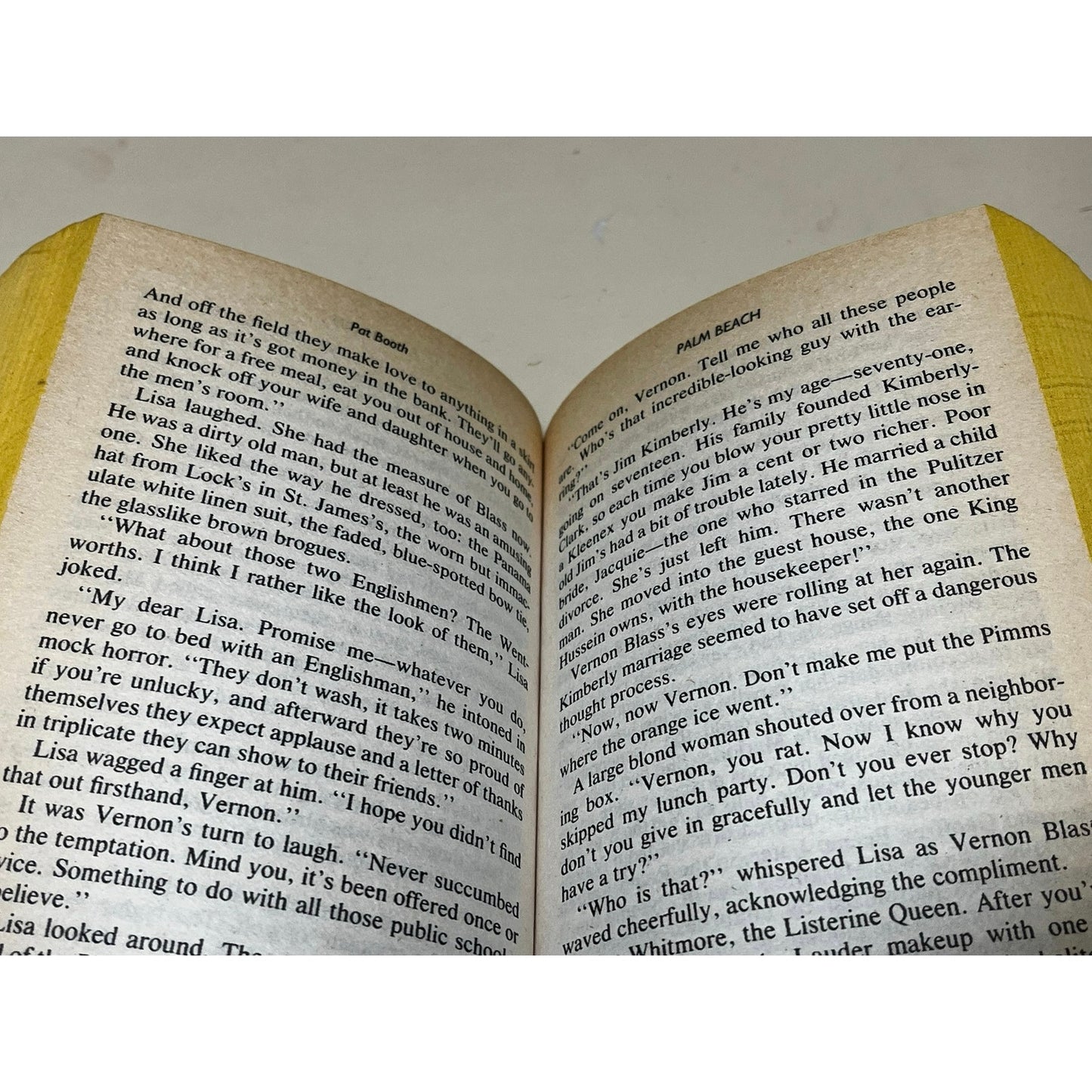 Palm Beach Pat Booth Paper Book