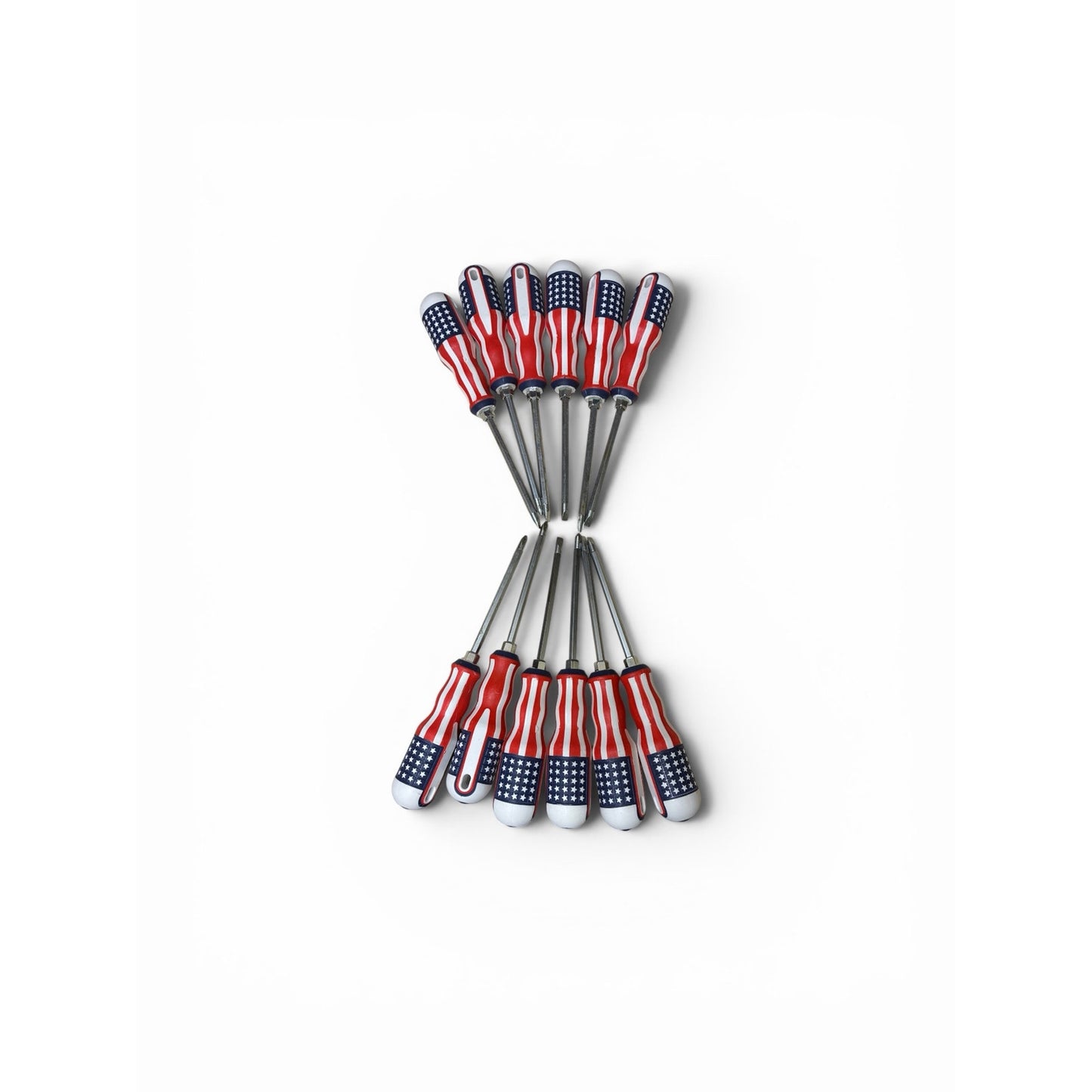 12 pcs HSJ Tools With The America Flag On It