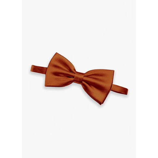 Adjustable Metallic Satin Pre-Tied Bow Tie