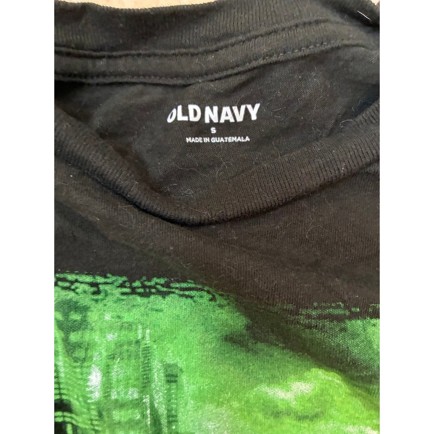 Old Navy Black The Matrix T-Shirt Size Small
