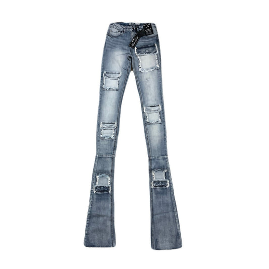Si Tu Veux Brutini’23 Jeans Indigo Wash Mens Superstack Size 32
