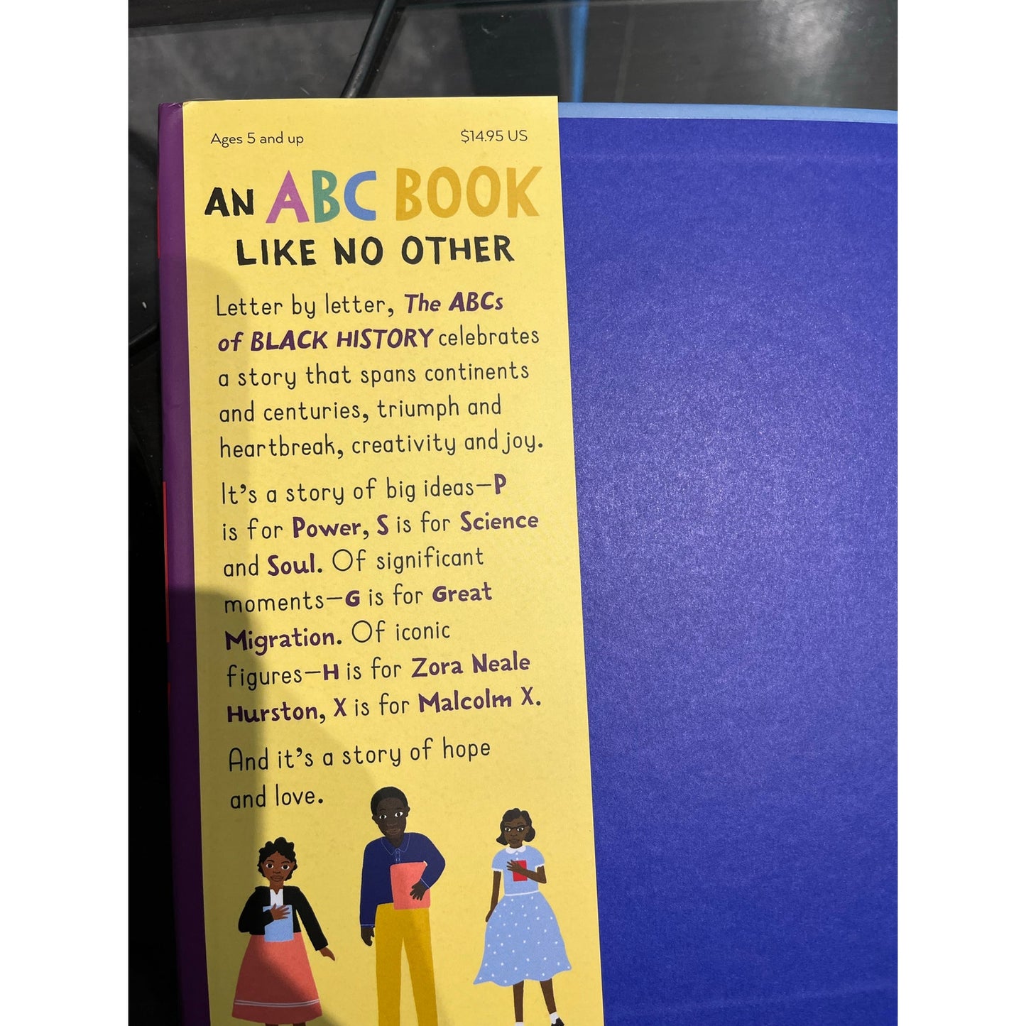 The ABCs Of Black History Hard Cover Book