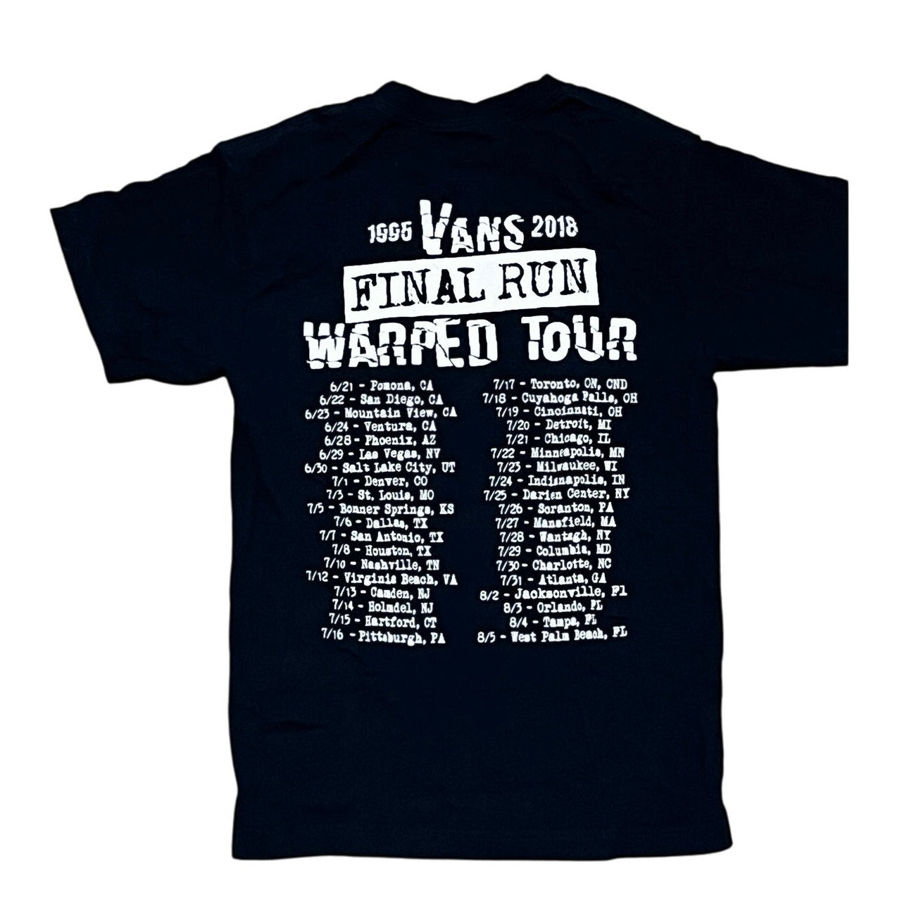 Van’s Navy Men’s T-Shirt Size Small