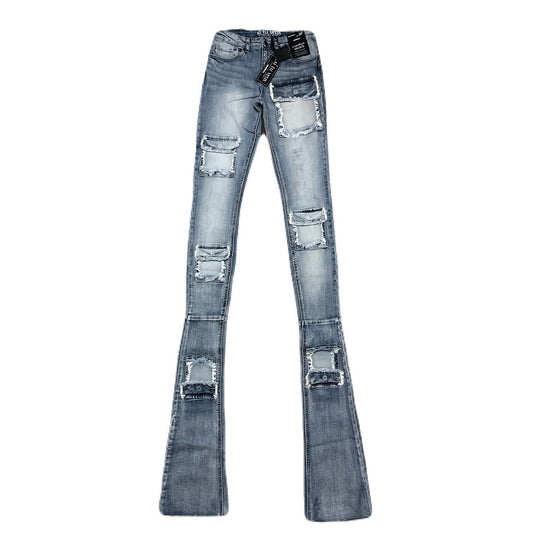 Si Tu Veux Brutini’23 Jeans Indigo Wash Mens Superstack Size 40