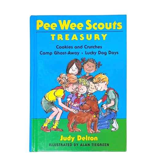 Pee Wee Scouts Treasury" book by Judy Delton