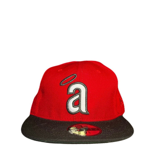 New Era Red As Hat Size 7 5/8 New