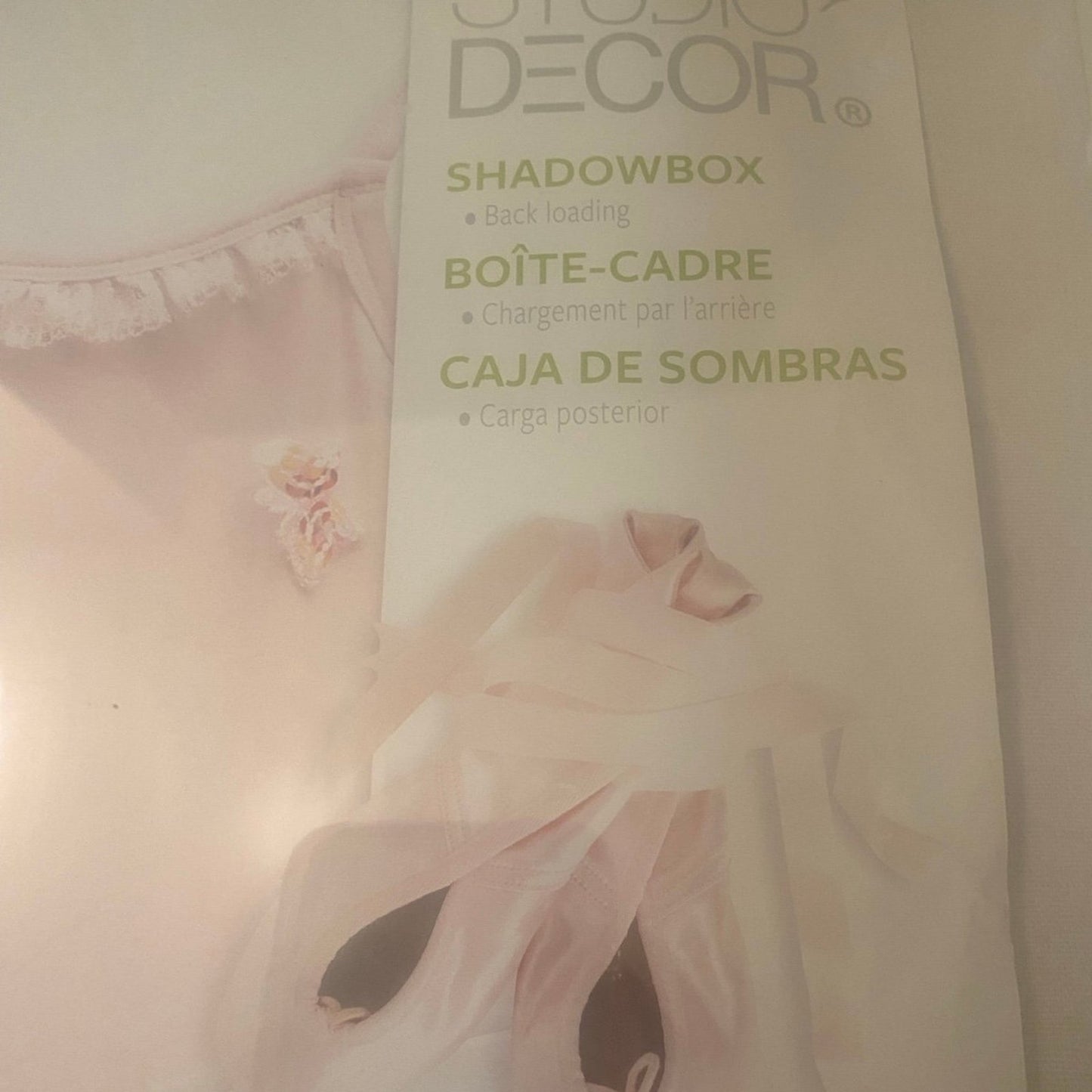 White 16" x 20" Shadow Box by Studio Décor
