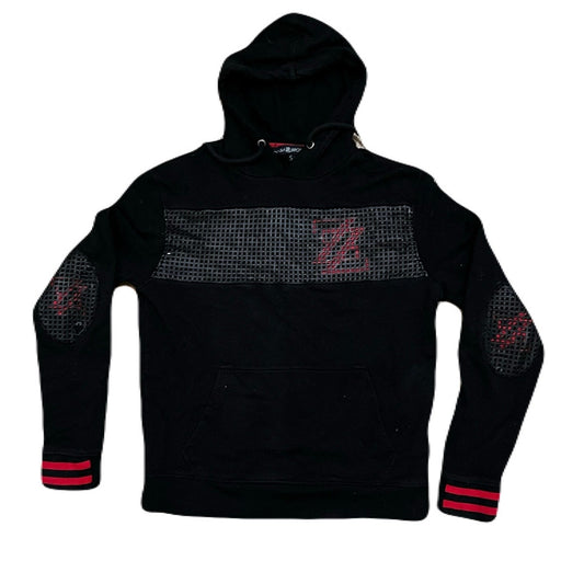 Shabazz Z Brother Black & Red Sweater  Size Small