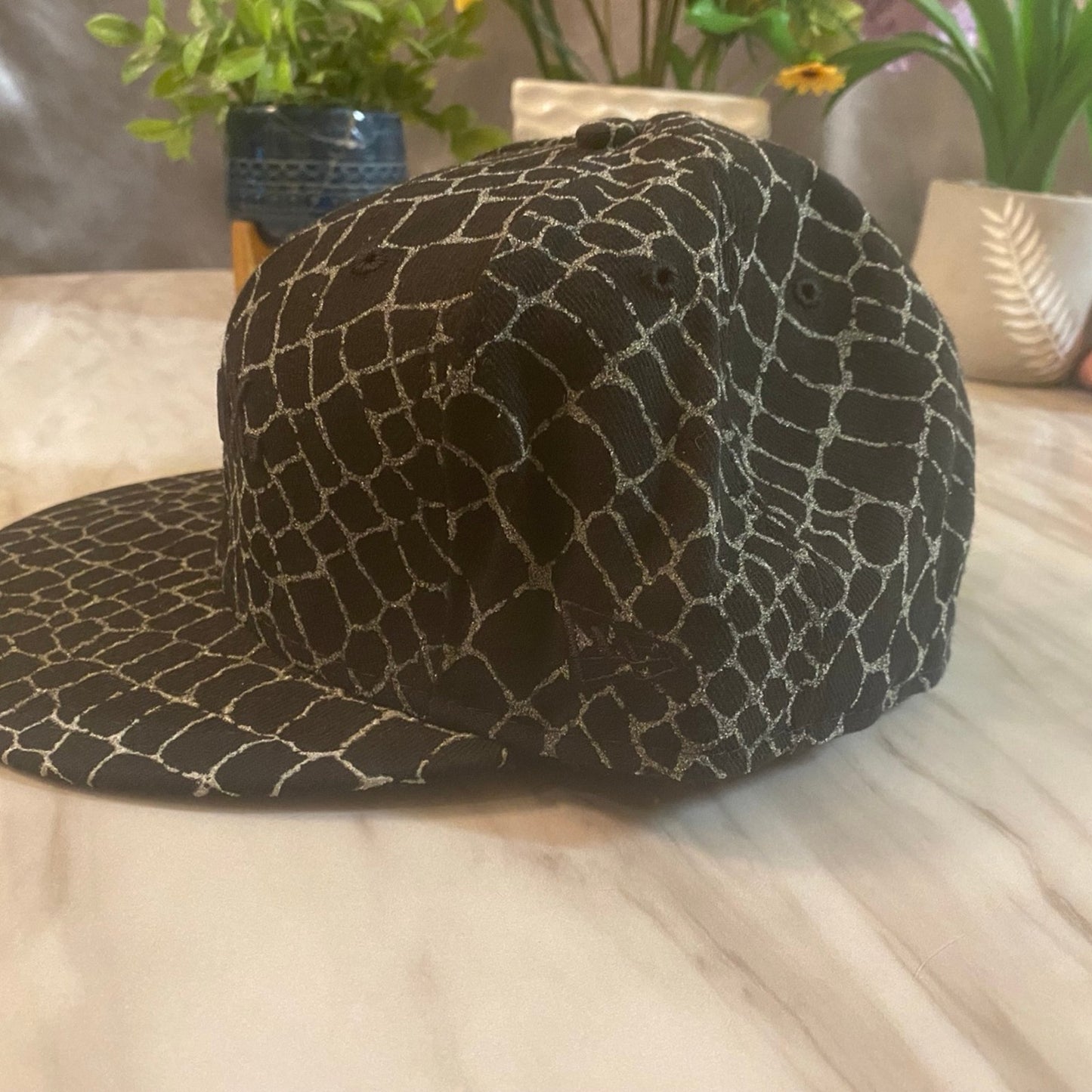 Black Bronx New Era Hat Size 7 5/8