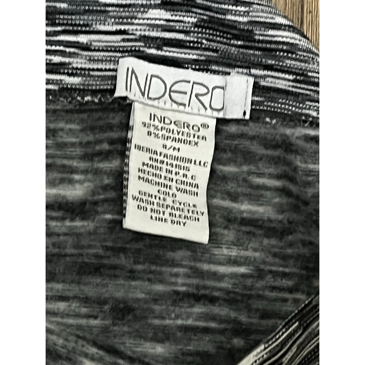 Indero Gray Women’s Leggings Size S/M