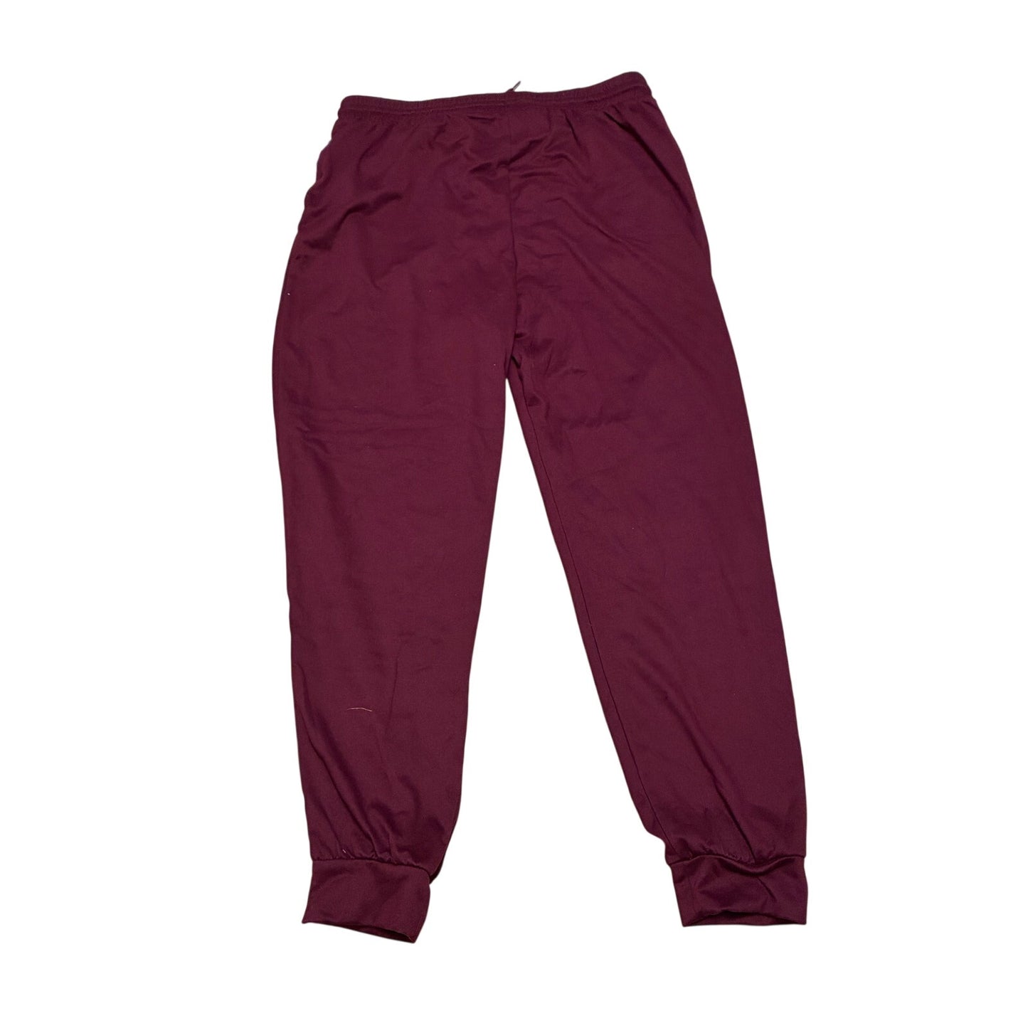 Gold Nation Performance Women’s Burgundy Sweatpants Size Large New