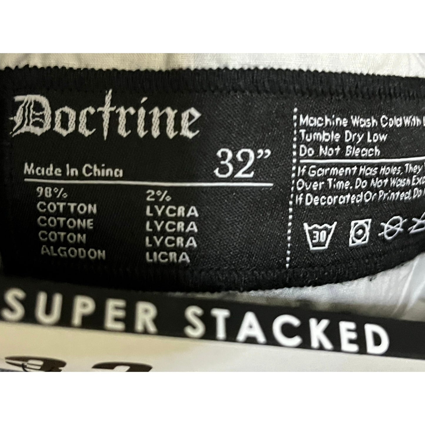 Doctrine Savant Jean Gray Size 32 New Superstacks
