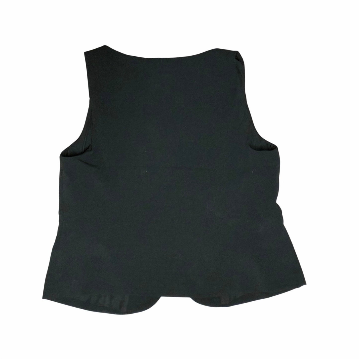 A New Day Women’s Carefree Crepe Vest Size Large Black