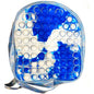 Pop Bubble Fidget Silicon Backpack – Assorted Colors Blue