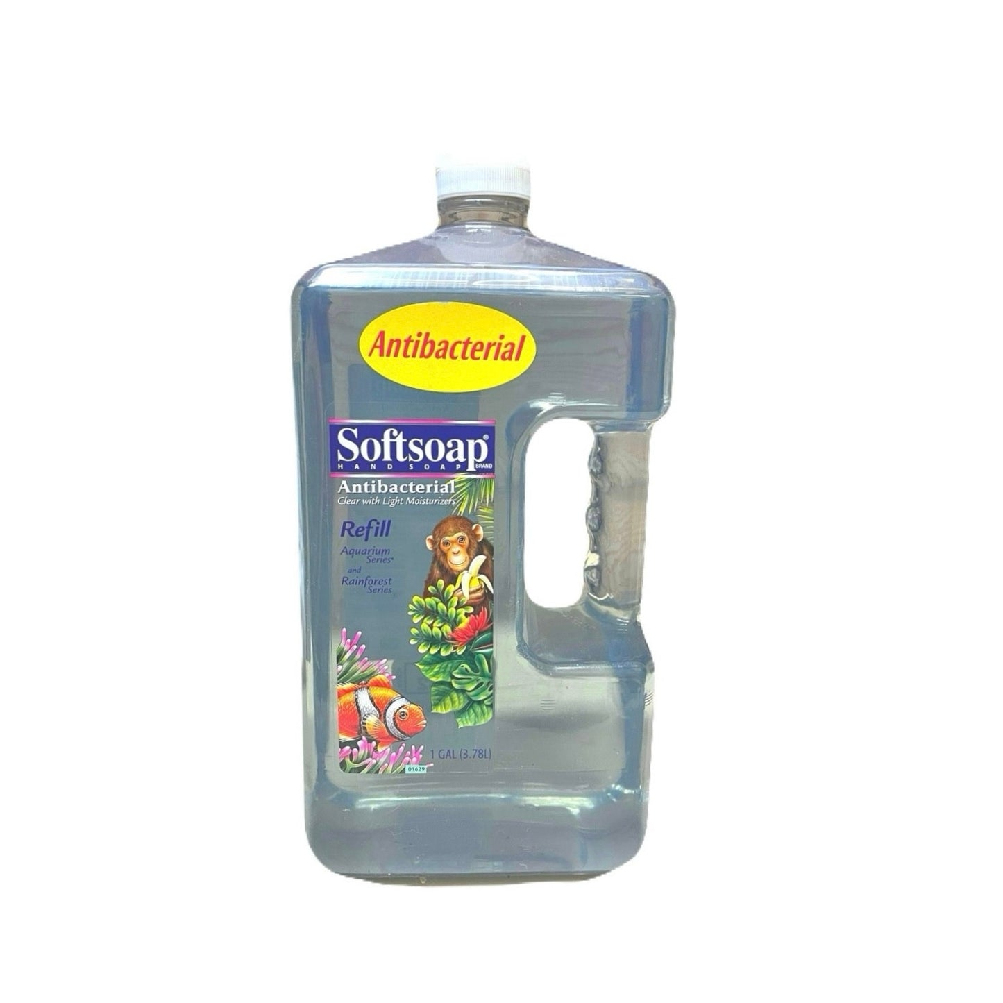 Antibacterial Softsoap Refill Aquarium Series and rainforest series 1 Gallon