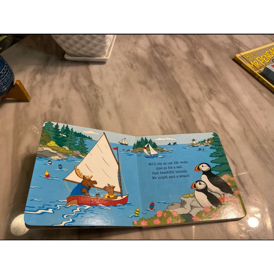 Hello maine Hardcover Book