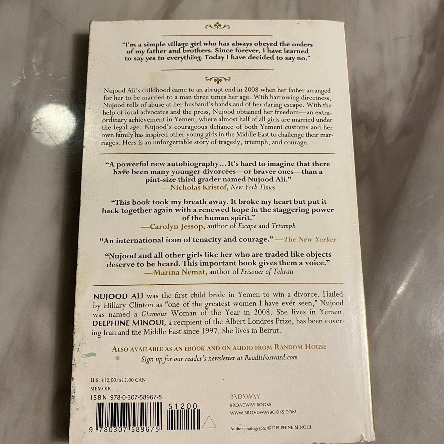 I Am Nujood, Age 10 and Divorced book