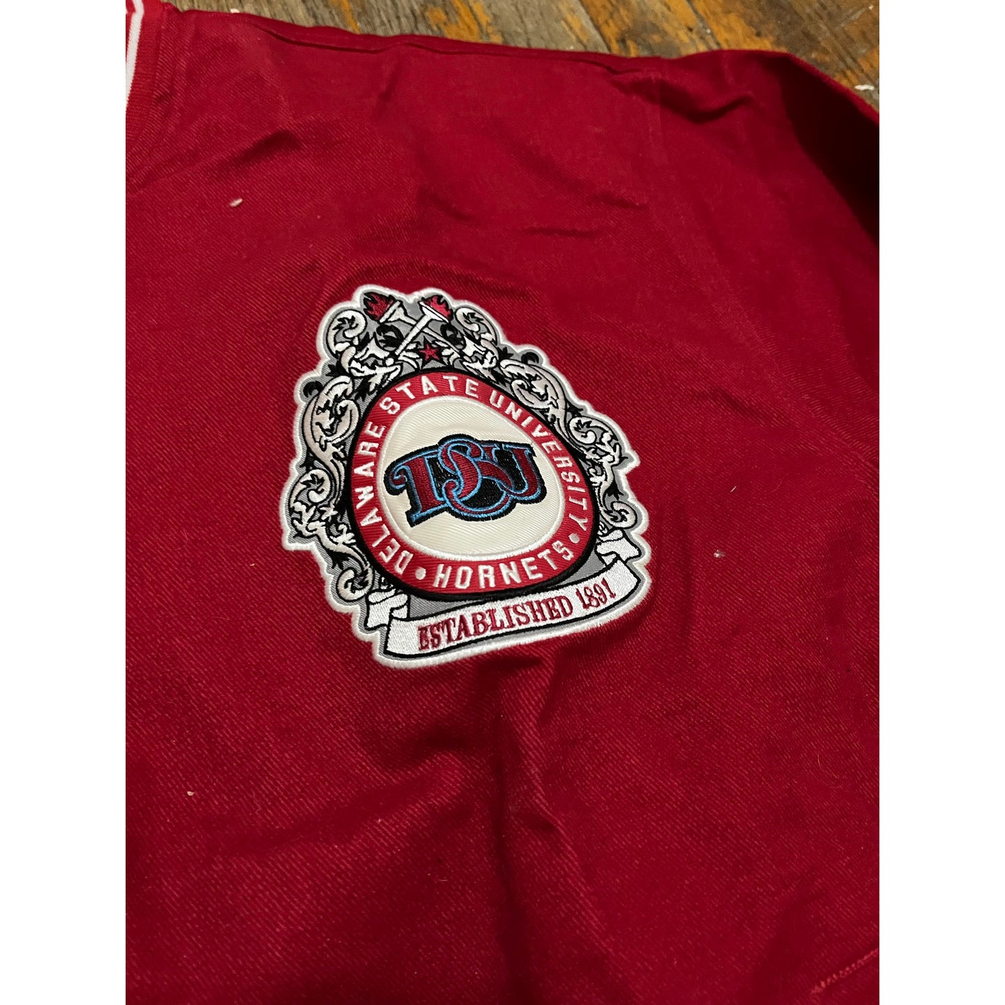Big Boy HeadGear Red & White Hornets Jacket