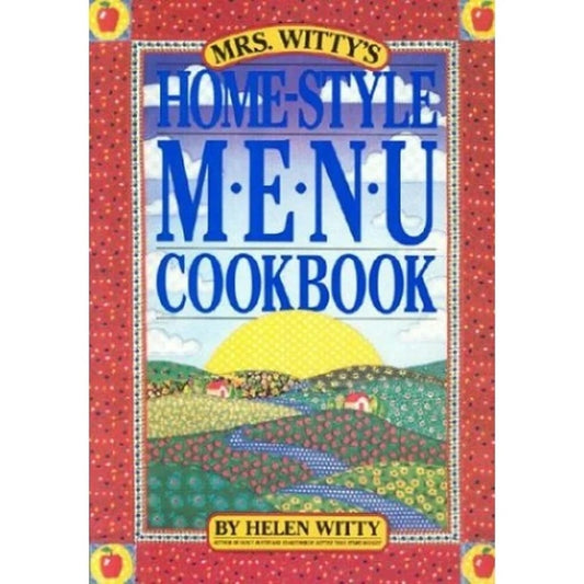 Pre-Owned Mrs. Witty's Home Style Menu Cook Book Paperback