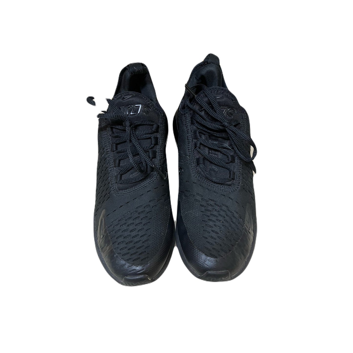 Nike Air Max 270 (GS)  Men’s Triple Black Running Shoes , Sneakers Size 8