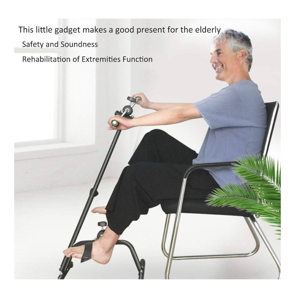 Pedal Exerciser Electric Pedal Mini Indoor Exercise Bike, Vertical Rehabilitat