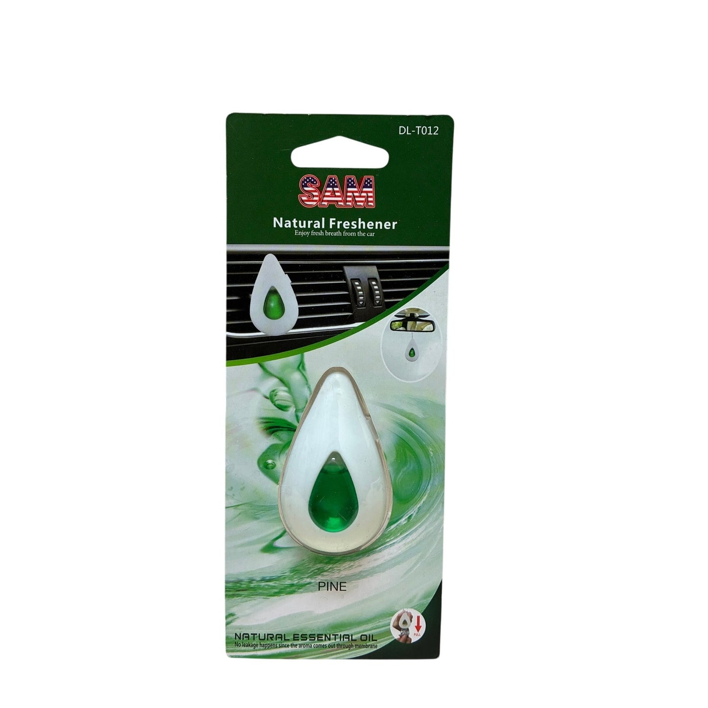 Sam Car Natural Freshener Pine