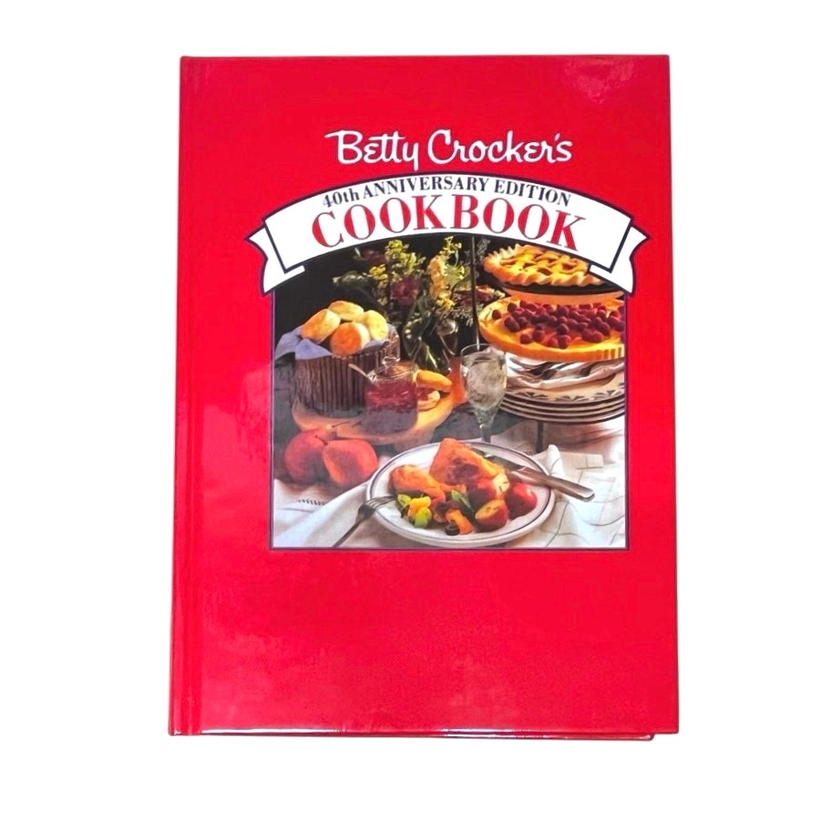 Betty Crocker's 40th Anniversary Edition Cookbook Hardcover 1991 7th Edition