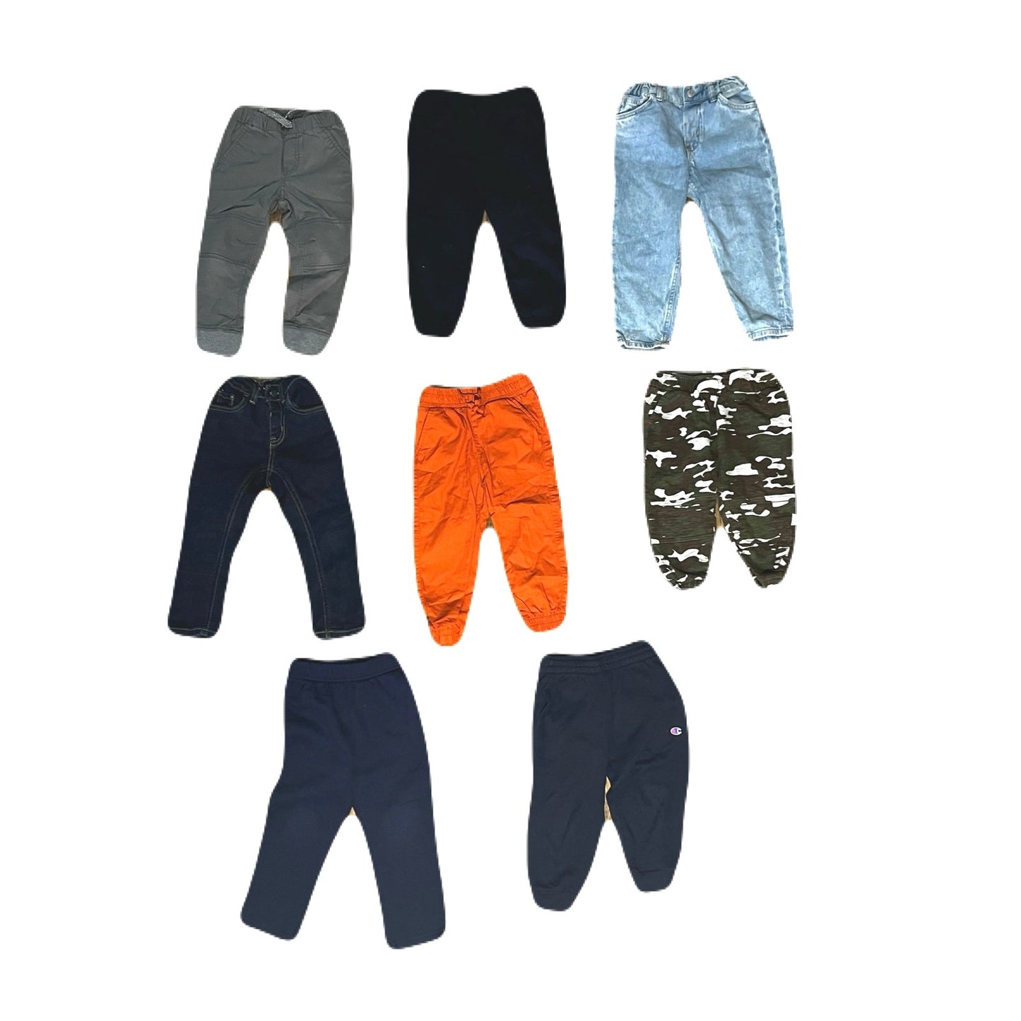 A Bundle Of 8 New Brand Kids Pants Size 3T