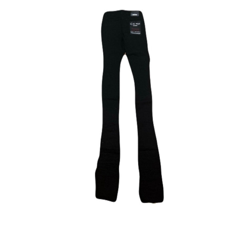 Si Tu Veux Brutini Jeans Jet Black Superstack Men’s Size 40