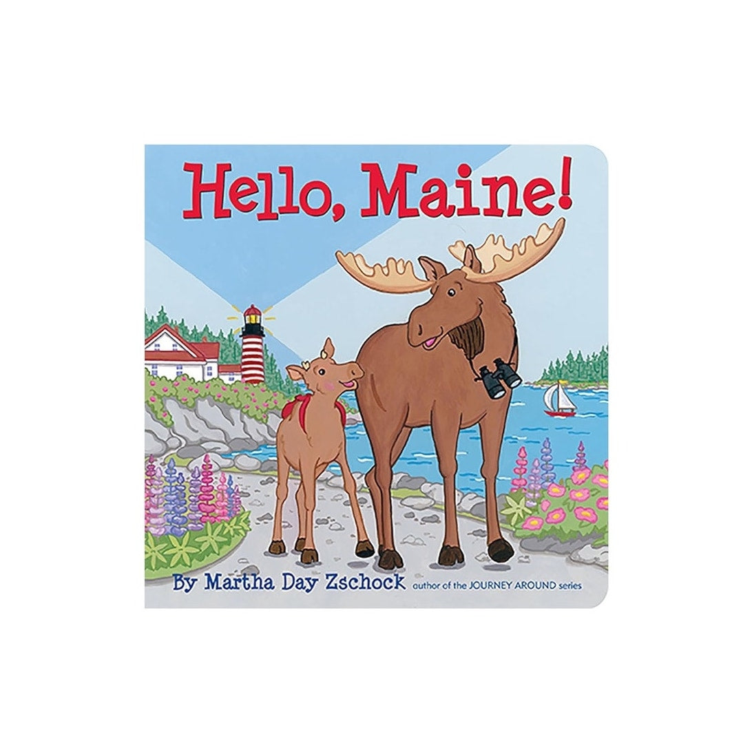 Hello maine Hardcover Book