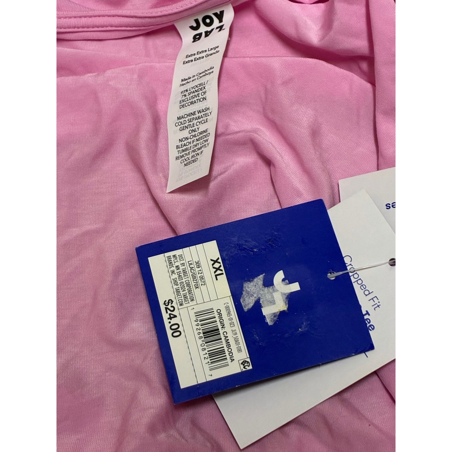 Joy Lap Women’s Long Sleeve Shirt Size XXL Color Pink