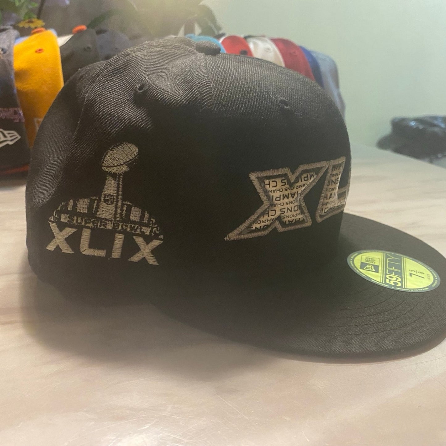 New Era Hat 7 5/8 Black Xlix
