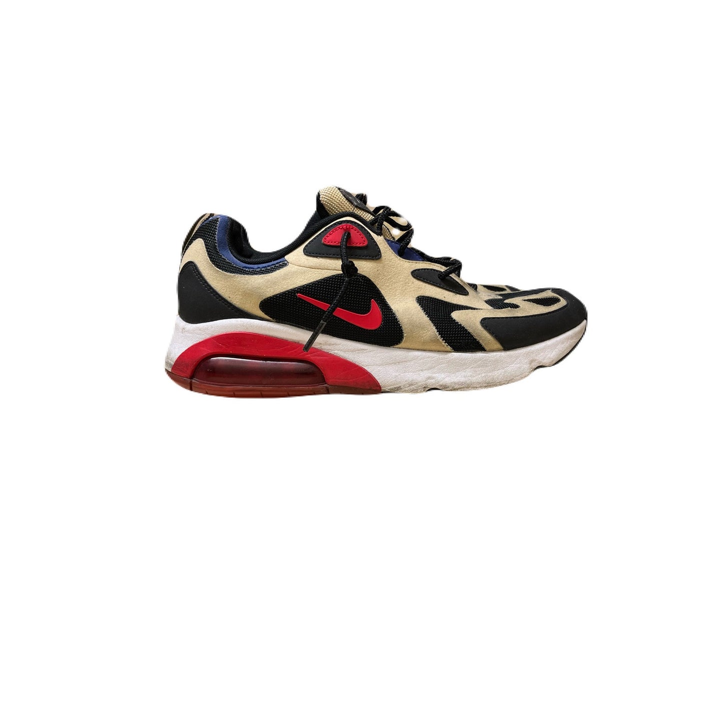 Nike Air Max 200
Team Gold University Red Black Size 11 Missing The Insole