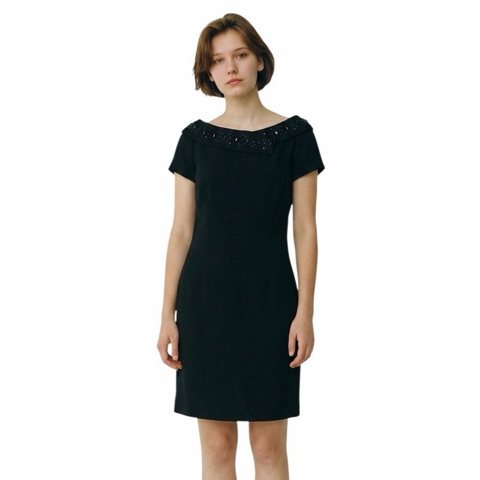 Badgley Mischka Women’s Black Dress Size 4
