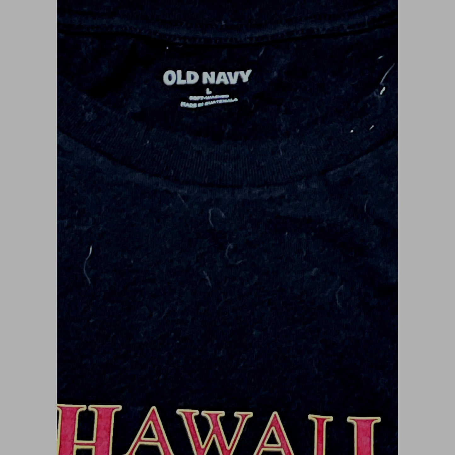 Old Navy Black Hawaii Big Island Tennis Club