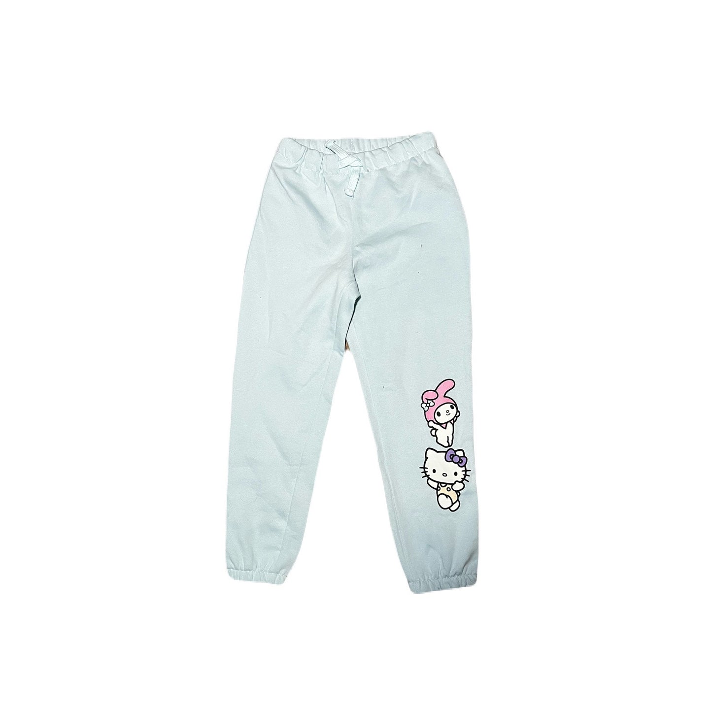Hello Kitty Green Sweatpants Size 6