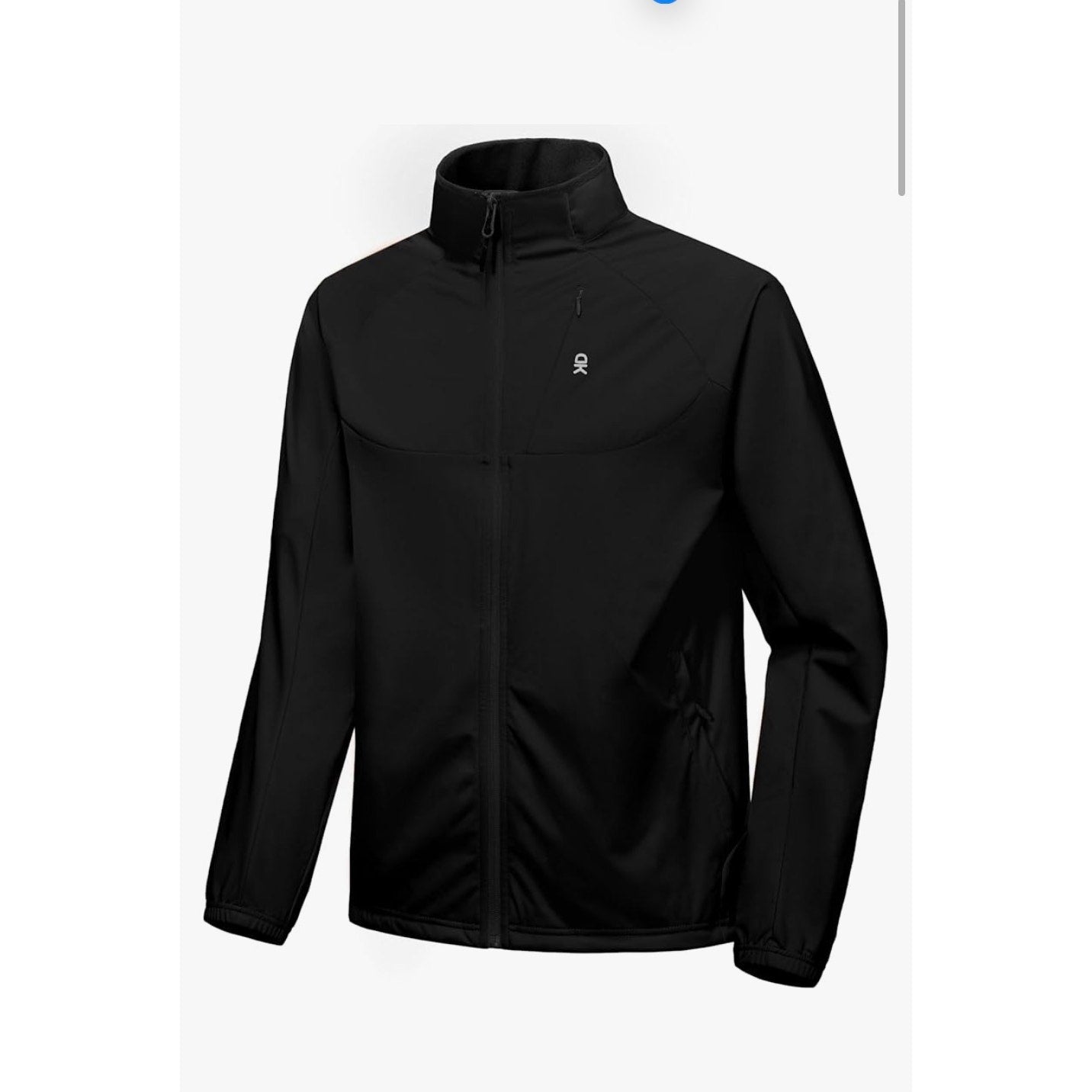 Little Donkey Andy Men’s Running Jacket, Cycling Buttoned-Down Jackets Size XL