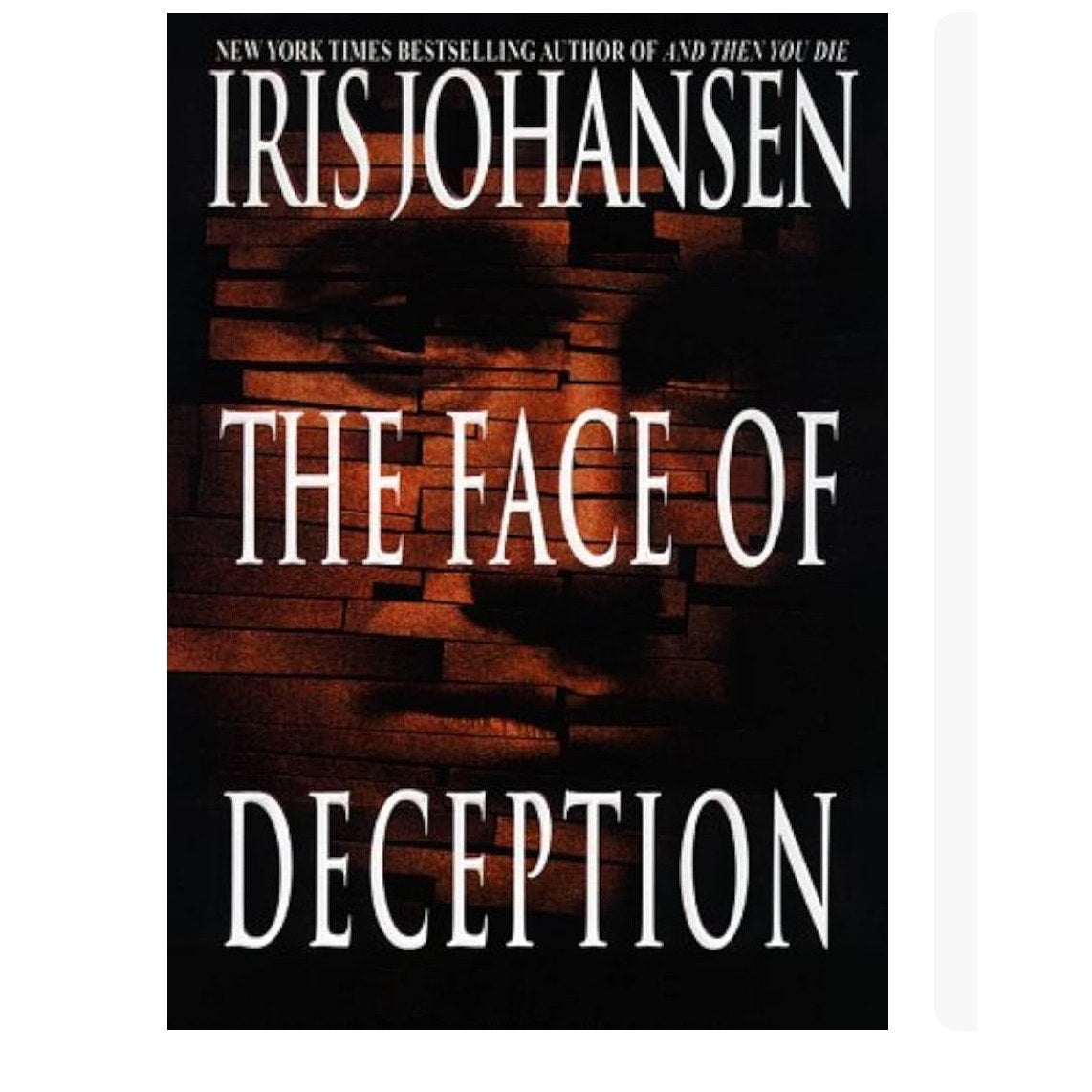The Face of Deception By Iris Johansen Paper Book