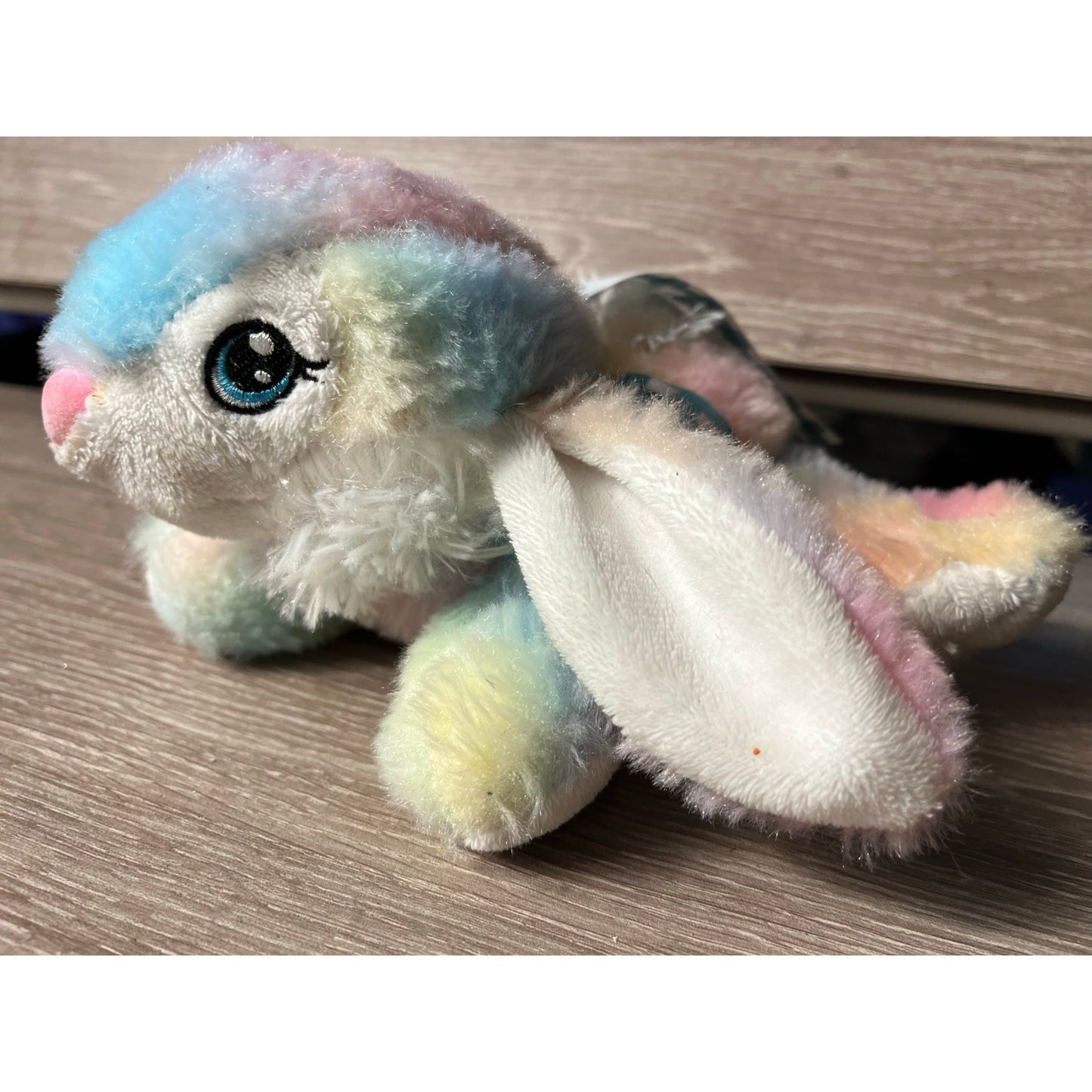 Easter Small Rainbow Hopster Bunny Plush, 5 in, by Way To Celebrate