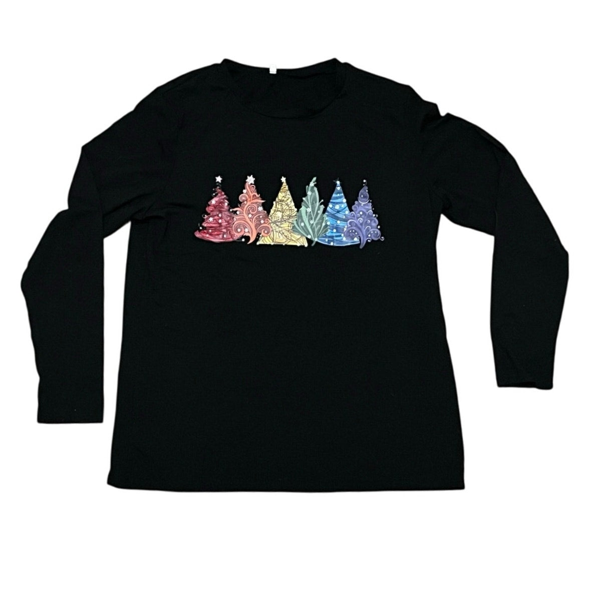 Christmas Black Women’s T-Shirt Size X-Large