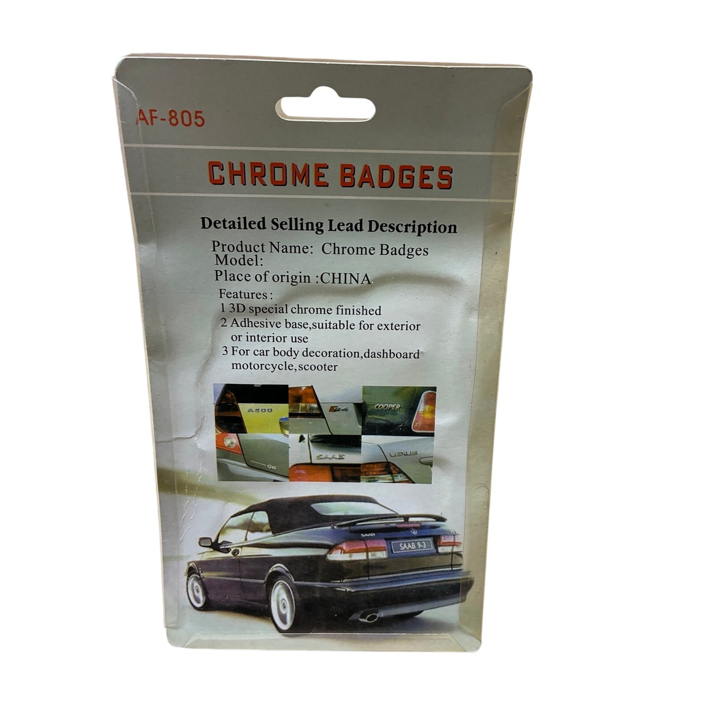 Chrome Badges For Cars New