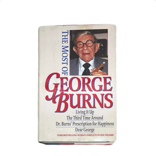 The Most of George Burns HardCover Book