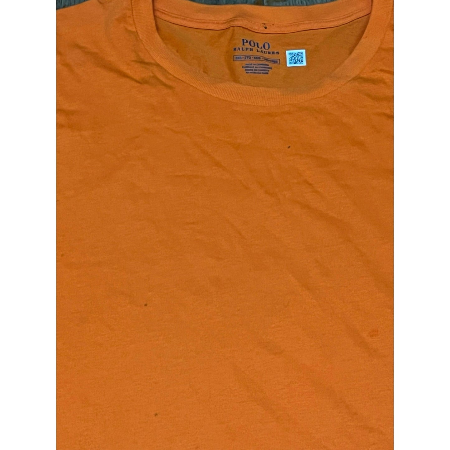 Polo Ralph Lauren Orange T-Shirt Size 2XB - 2XG